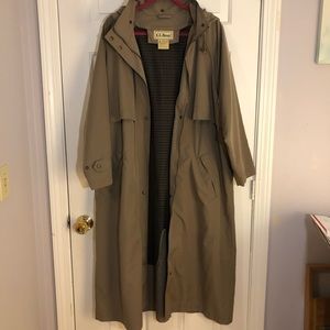 Vintage L.L Bean Trench Coat